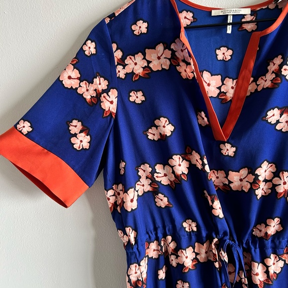 Scotch & Soda Hibiscus Print Dress | Size Small | NWOT - Picture 6 of 15